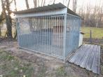 Hondenren 3x2m met dak, Ophalen, Gebruikt