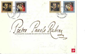 Timbres de Belgique - HK Rubens, Envoi