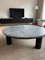 Juntoo salontafel Amato Pietro marmer 100 cm, Huis en Inrichting, 50 tot 100 cm, Minder dan 50 cm, Marmer modern, Rond