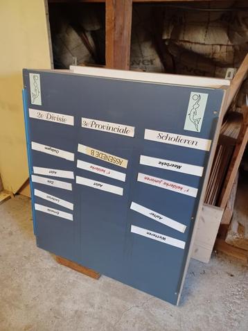 Kast met magneetbord en opbergruimte om op te hangen beschikbaar voor biedingen