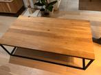 Salontafel massief eik, Huis en Inrichting, Tafels | Salontafels, Ophalen, Gebruikt, 100 tot 150 cm, Eikenhout