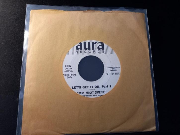 Sonny Knight Quartette - Let's Get It On - Mod's , Soul-Jazz, Cd's en Dvd's, Vinyl Singles, Zo goed als nieuw, Single, Jazz en Blues