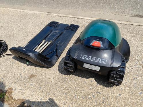 Robomow RC 308RU, Tuin en Terras, Robotmaaiers, Gebruikt, Meer dan 25 cm, Met regensensor, Bestuurbaar via app, Ophalen
