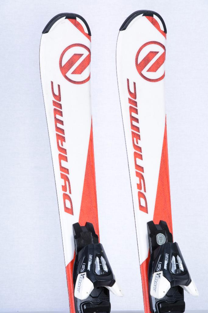 90 120 130 140 kinder ski's DYNAMIC VR 07 White/red, Sport en Fitness, Skiën en Langlaufen, Gebruikt, Ski's, Ski, Carve, 100 tot 140 cm