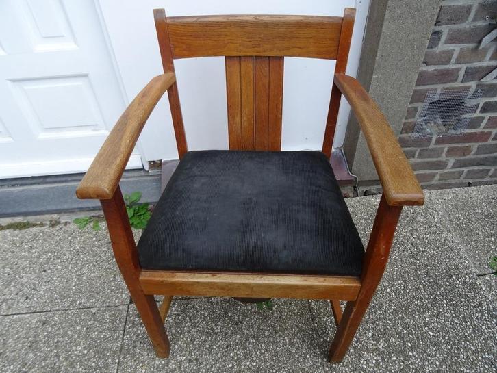 Curiosa antieke po stoel of vintage po stoel houten po stoel, Antiek en Kunst, Curiosa en Brocante, Ophalen of Verzenden