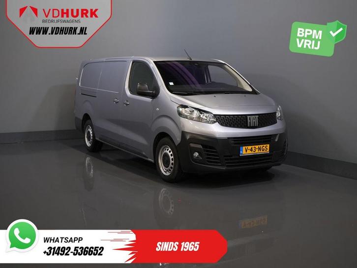 Toyota Proace Worker (Fiat Scudo) 2.0 MJ 145 pk L3 BPM VRIJ!, Autos, Camionnettes & Utilitaires, Entreprise, ABS, Régulateur de distance
