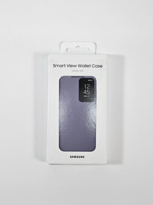 Samsung Galaxy S24 - Smart View Wallet Case - Violet, Telecommunicatie, Mobiele telefoons | Hoesjes en Screenprotectors | Samsung