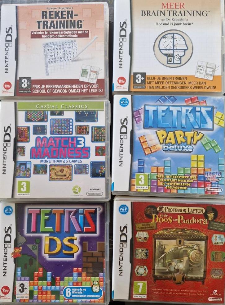 spelletjes DS, Games en Spelcomputers, Games | Nintendo DS, Gebruikt, Vanaf 3 jaar, Ophalen of Verzenden