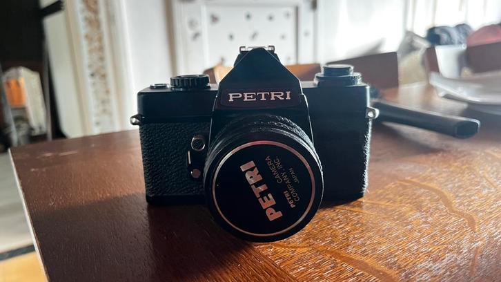 Petri camera, Audio, Tv en Foto, Fotocamera's Analoog, Gebruikt, Ophalen of Verzenden