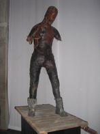 Statue en cuir, Antiquités & Art, Art | Sculptures & Bois, Enlèvement