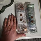 2 sacs remplis de 1 et 2 cents, Timbres & Monnaies, Monnaies | Belgique, Bronze, Série, Enlèvement ou Envoi