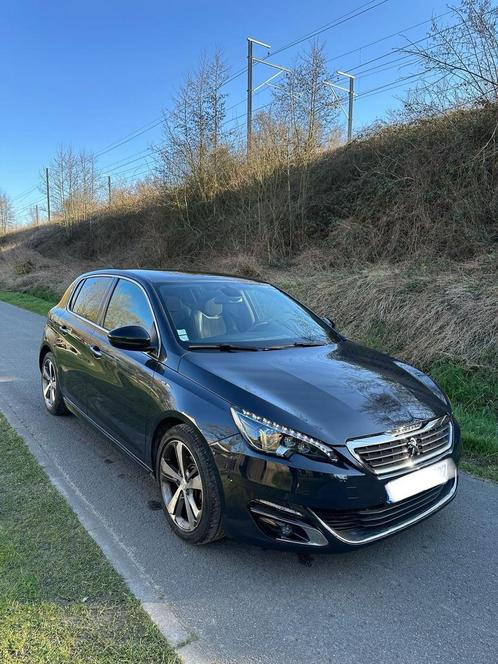 Peugeot 308 GT Line, Auto's, Peugeot, Particulier, ABS, Benzine, Euro 6, Berline, 5 deurs, Automaat, Zilver of Grijs, Zwart, Leder en Alcantara