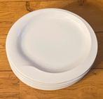 11 witte borden Costaverde 29,5 cm x26 cm, Huis en Inrichting, Keuken | Servies, Verzenden, Zo goed als nieuw, Bord(en)