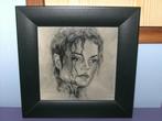 Kader: michael jackson., Verzamelen, Muziek, Artiesten en Beroemdheden, Ophalen of Verzenden, Gebruikt, Poster, Artwork of Schilderij