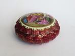 Antiek Ackermann&Fritze porcelainen doosje Royal Vienna '20, Ophalen of Verzenden