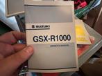 Owner’s manual Suzuki GSXR 1100, engels, Ophalen of Verzenden, Suzuki