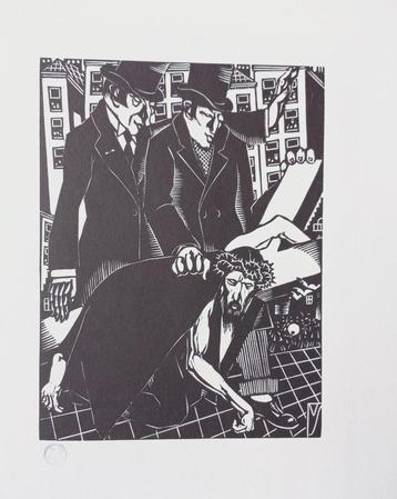 Henri Van Straten De kruisweg 1928 atelierstempel 1971 beschikbaar voor biedingen