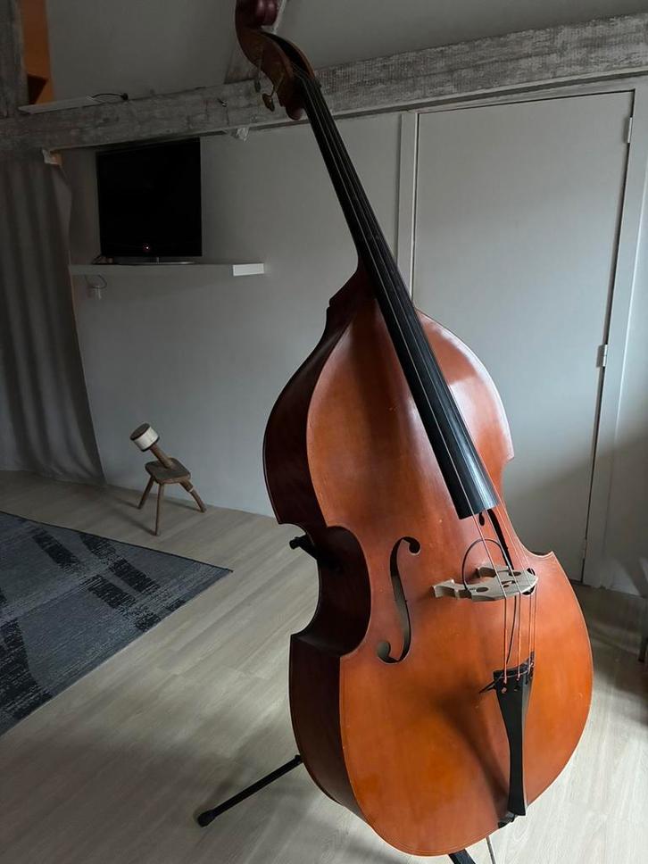 Contrabas Rudolph 3/4, Musique & Instruments, Instruments à corde | Guitares | Basses, Utilisé, Enlèvement