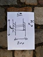 kamersteiger met één plateau, Doe-het-zelf en Bouw, Steigers, Ophalen, Zo goed als nieuw, Rolsteiger of Kamersteiger, 2 tot 5 meter