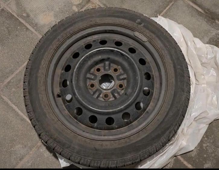 1 originele Toyota 16-inch stalen velg (5×114.3), Auto-onderdelen, Overige Auto-onderdelen, Toyota, Gebruikt, Ophalen