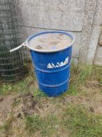 Metalen vat ton olieton, Doe-het-zelf en Bouw, Ophalen, Gebruikt