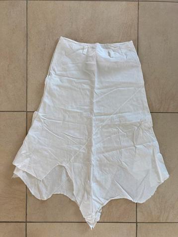 Rok maat S, Taille 36 (S), Enlèvement, Porté, Blanc