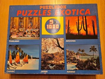 Puzzelbox Wild Horse 5 x 1000 stukjes beschikbaar voor biedingen