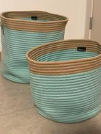 Twee Opbergmanden NIEUW, Huis en Inrichting, Woonaccessoires | Schalen en Manden, Ophalen of Verzenden, Zo goed als nieuw