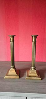 Twee kandelaars., Antiek en Kunst, Ophalen of Verzenden, Koper of Brons