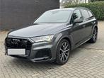 Q7 50 TDI 3.0  S-line 2021 110 000 km 7 zit 1 jaar garantie, Auto's, Audi, Automaat, Bedrijf, Zilver of Grijs, Te koop