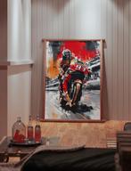 Unieke XXL Glasschilderijen | Marc Marquez MotoGP - 6 sizes, Oorspronkelijke maker, Verzenden, Nieuw, 125 cm of meer
