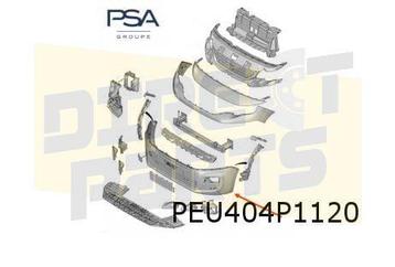 Citroën Berlingo/Peugeot Partner (1/19-) voorbumper (PDC en  beschikbaar voor biedingen
