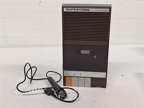 A6791 Vintage Supertone C8-5000 Cassette Recorder, Audio, Tv en Foto, Cassettedecks, Ophalen of Verzenden