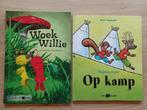 Leesknuffels - Op kamp/Woek en Willie, Boeken, Fictie algemeen, Ophalen of Verzenden, Voorleesboek, Gelezen