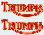 Triumph sticker set #2, Motoren, Verzenden