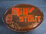 Oude Reclame bord Atlas Mill's Stout 1936 metaal 49x36cm grt, Verzamelen, Ophalen of Verzenden, Zo goed als nieuw