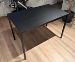zwarte tafel (ikea), Huis en Inrichting, Tafels | Eettafels, Ophalen, 100 tot 150 cm, 50 tot 100 cm, Zo goed als nieuw
