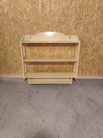 Wandrekje in Landelijke Stijl – Crèmekleurig Hout, Met plank(en), Gebruikt, Warandestraat 51, Nazareth, Info@keukiesshop.com