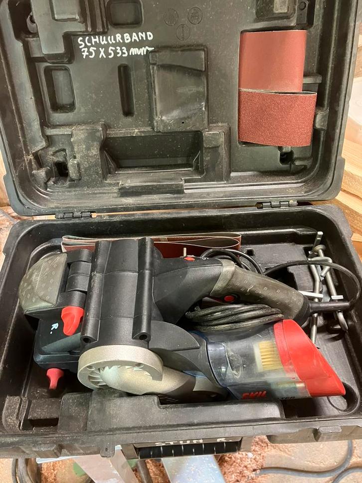 Bandschuurmachine skil 7650 900w voor onderdelen, Doe-het-zelf en Bouw, Gereedschap | Machine-onderdelen en Toebehoren, Gebruikt
