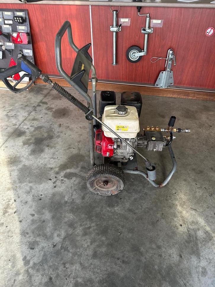 Hogedrukreiniger IPC-Honda motor 13l/min-200Bar, Tuin en Terras, Hogedrukreinigers, Zo goed als nieuw, Ophalen