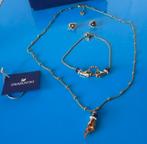 SWAROVSKI Set van Collier en Armband plus Oorstekers., Handtassen en Accessoires, Kettingen, Ophalen of Verzenden, Zo goed als nieuw