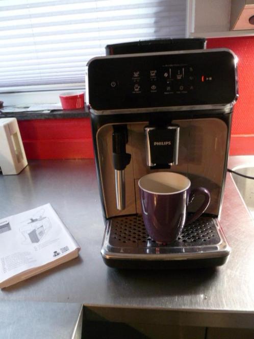 Modern Philips Volautomatische Koffiemachine EP 2220, Elektronische apparatuur, Koffiezetapparaten, Zo goed als nieuw, Gemalen koffie