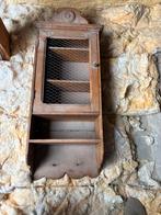 Antiek muurkastje, Ophalen, Gebruikt