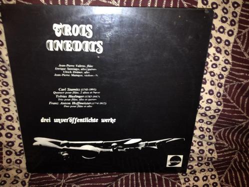 Drie ongepubliceerde werken - C. Stamitz - T. Haslinger - F., Cd's en Dvd's, Vinyl | Klassiek, Gebruikt, Classicisme, Kamermuziek