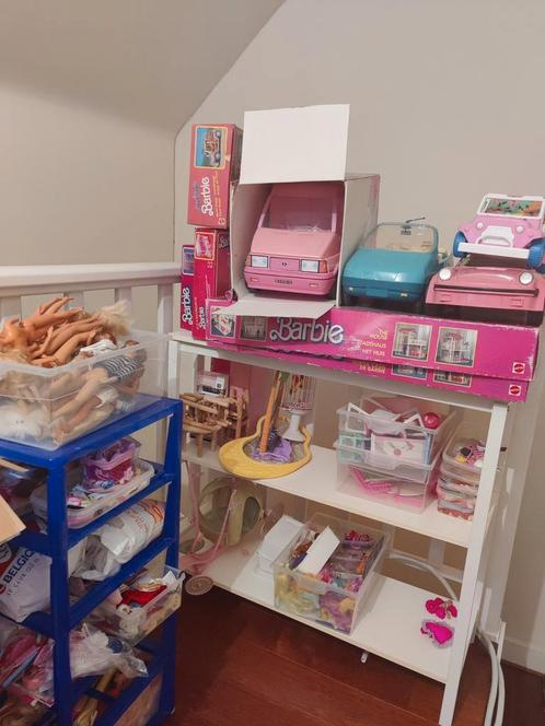 Grand lot barbie vintage (1975-1990), Enfants & Bébés, Jouets | Maisons de poupées, Utilisé, Accessoires, Enlèvement
