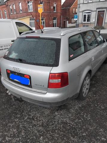Audi a6 c5 break 2.5 tdi v6 full, Autos, Cuir, Argent ou Gris, Achat, Boîte manuelle