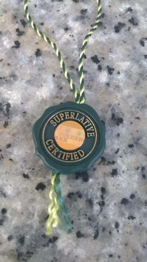Rolex-zegel „Superlative Chronometer”, Handtassen en Accessoires, Horloges | Heren, Zo goed als nieuw, Rolex, Ophalen of Verzenden