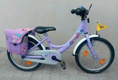 Meisjesfiets alu Puky 18inch fietstassen NIEUWPRIJS 299€ 🚴‍, Kinderen en Baby's, Speelgoed | Buiten | Voertuigen en Loopfietsen
