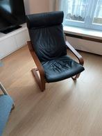 Leren fauteuil, Ophalen, Zo goed als nieuw