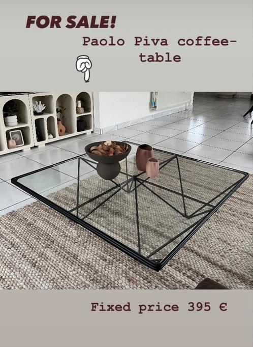 Paolo Piva coffee table (black), Antiquités & Art, Antiquités | Meubles | Tables, Enlèvement